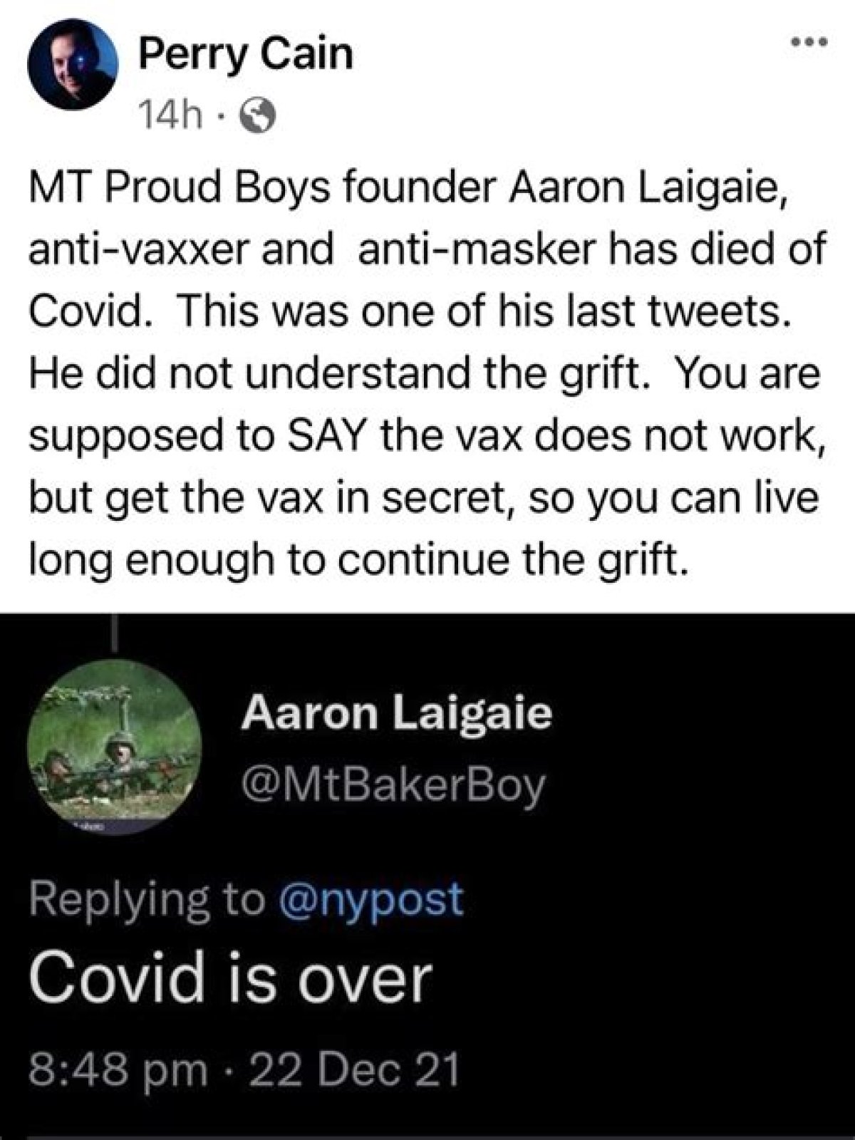 Aaron Laigaie Death: Obituary, Cause Of Death, Funeral