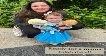 Lilah Roloff Stuns In A Pretty Blue Princess Gown